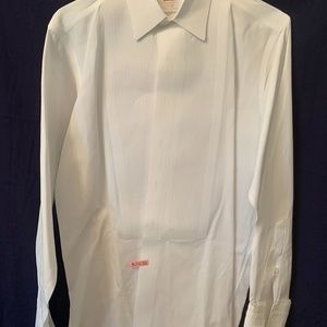 Brooks Bros White Tux shirt